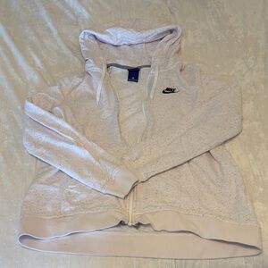 Nike Women's Speckled Cream Hoodie